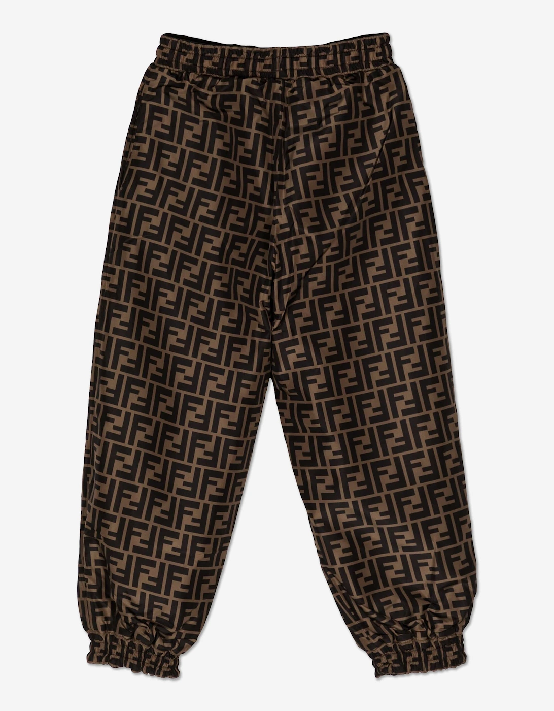 Kids FF Logo Joggers in Brown