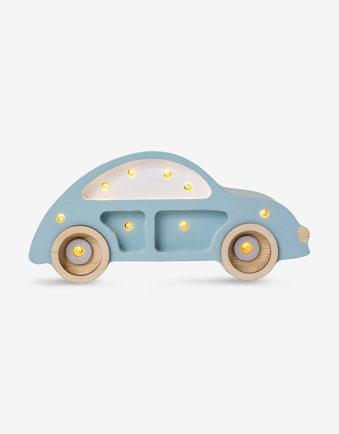 Beetle Car Mini Lamp in Blue (10x20.5x5.5 cm), 5 of 4