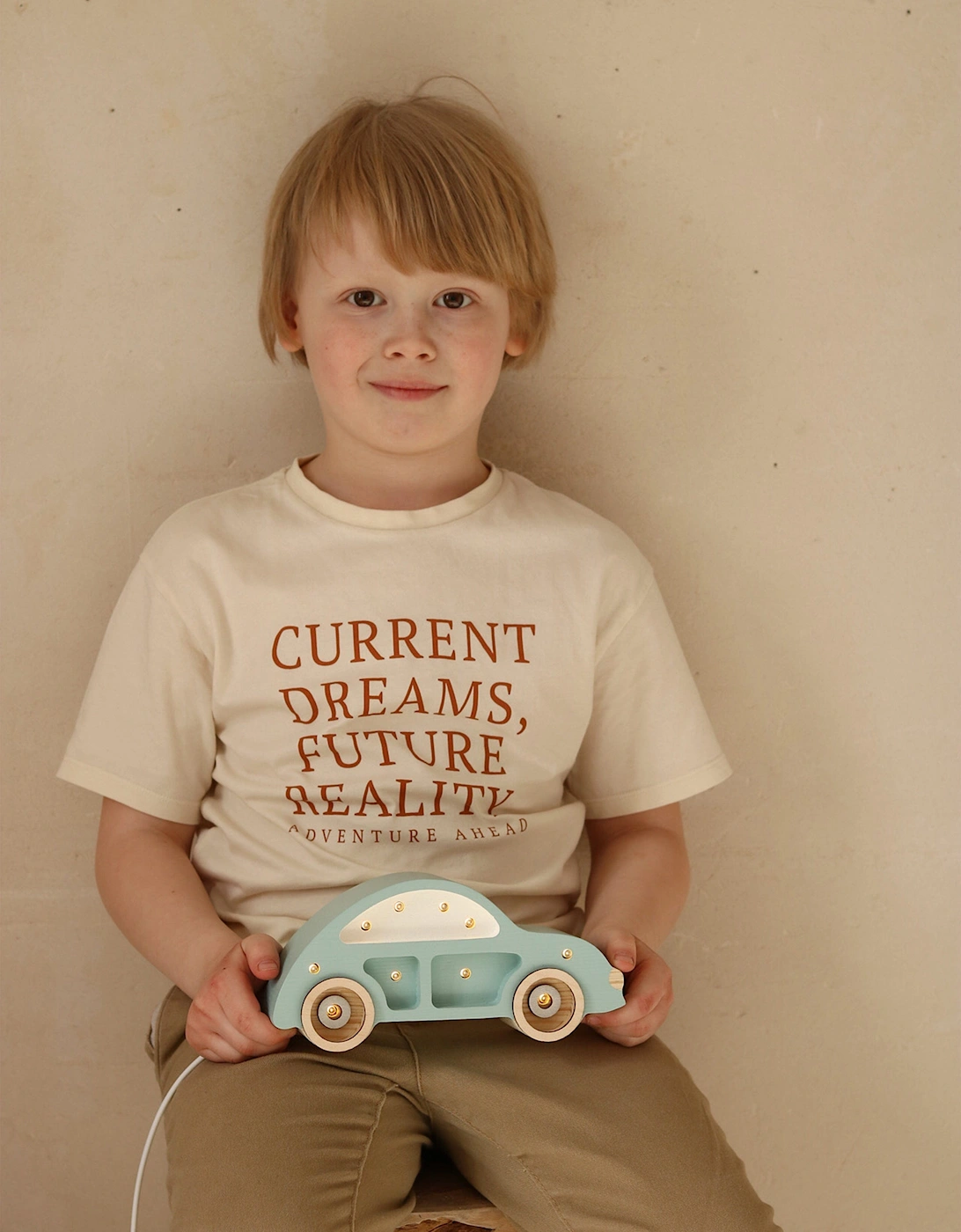 Beetle Car Mini Lamp in Blue (10x20.5x5.5 cm)