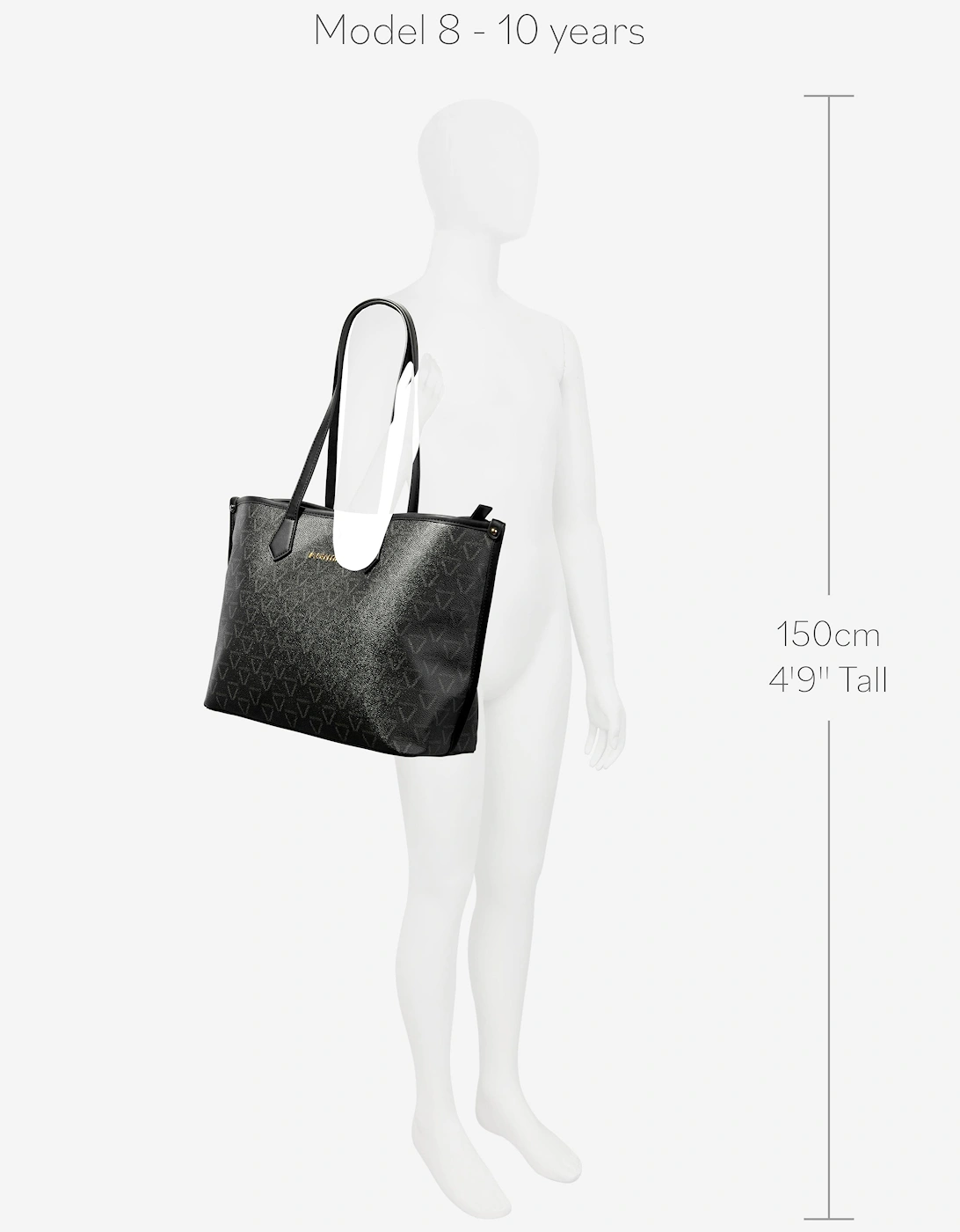 Lady Re Tote Bag in Black (34cm)