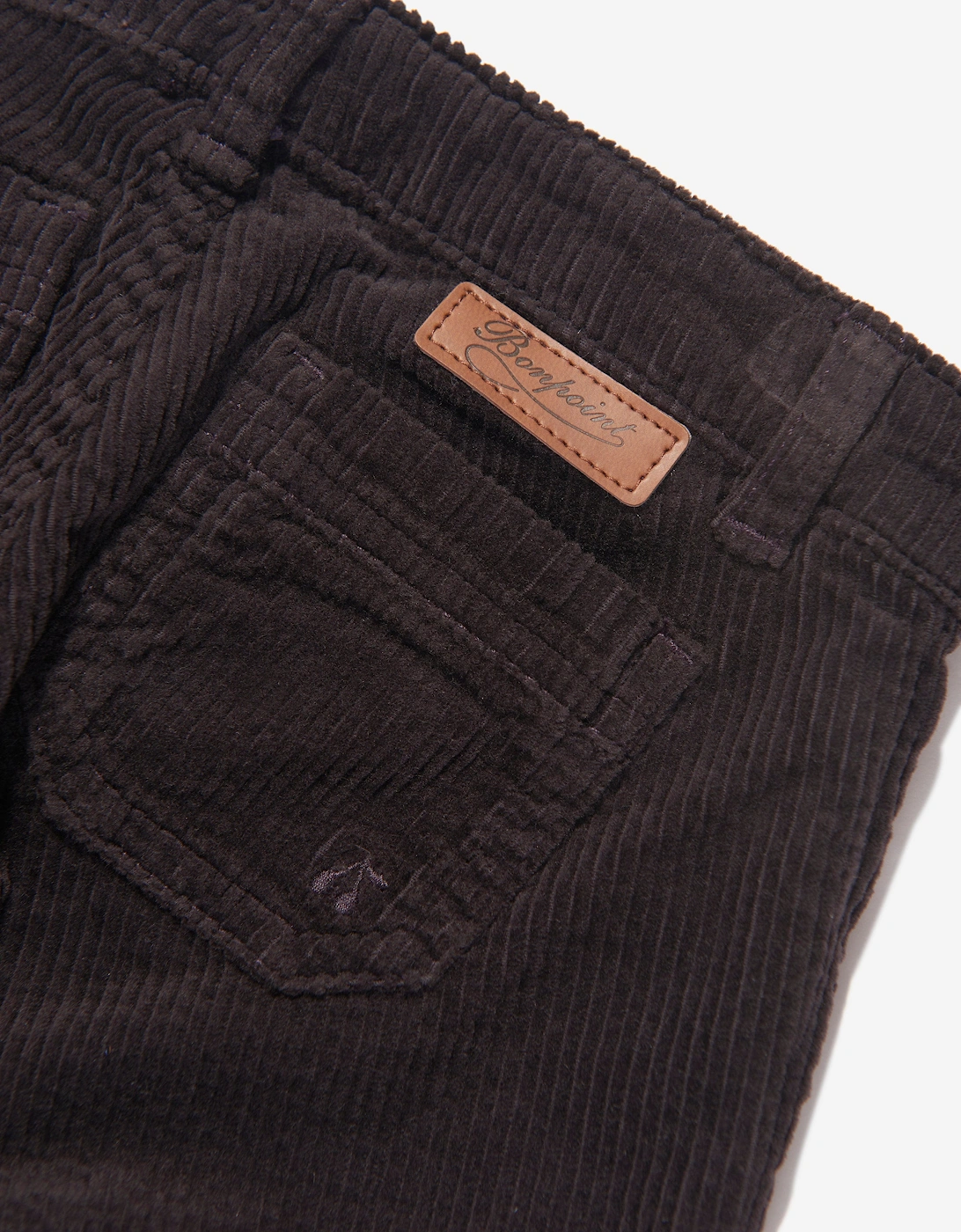 Girls Junon Wide Leg Trousers in Brown