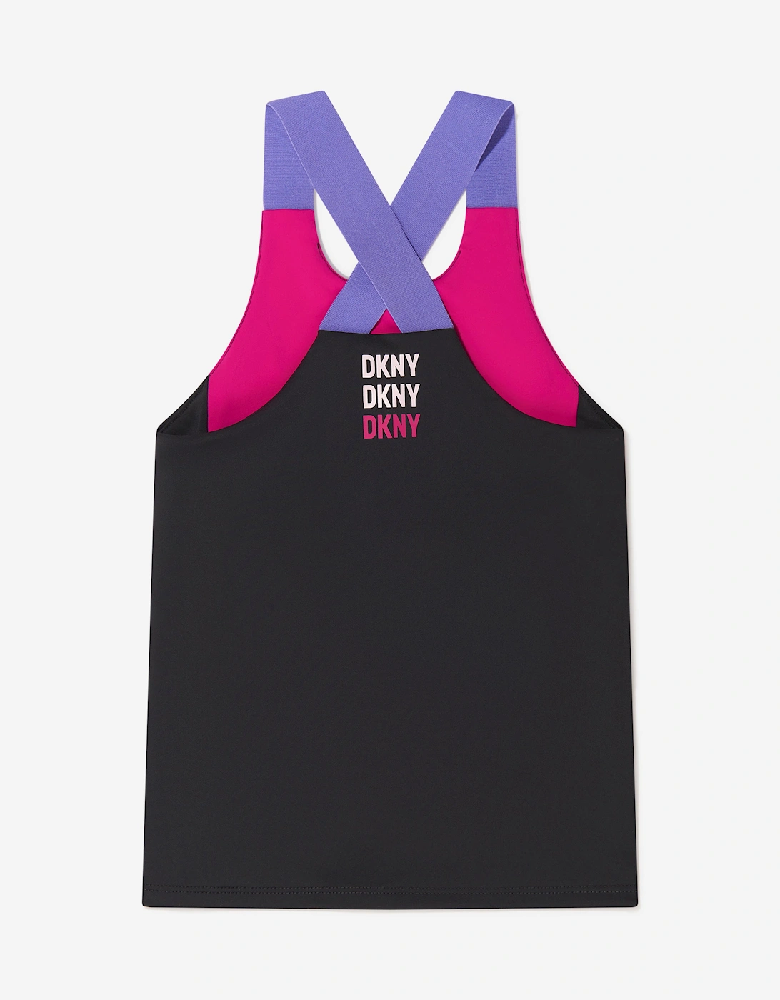 Girls Logo Print Sports Top