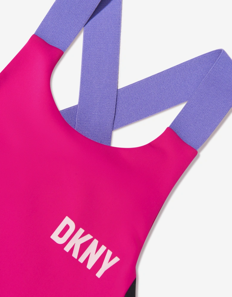 Girls Logo Print Sports Top