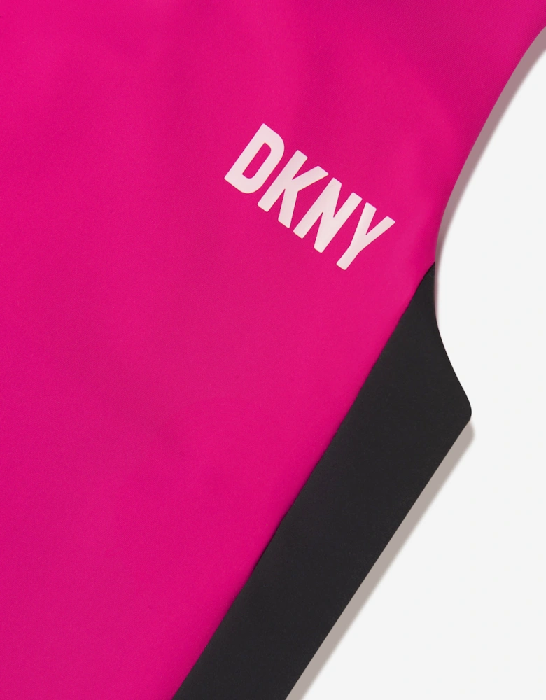 Girls Logo Print Sports Top