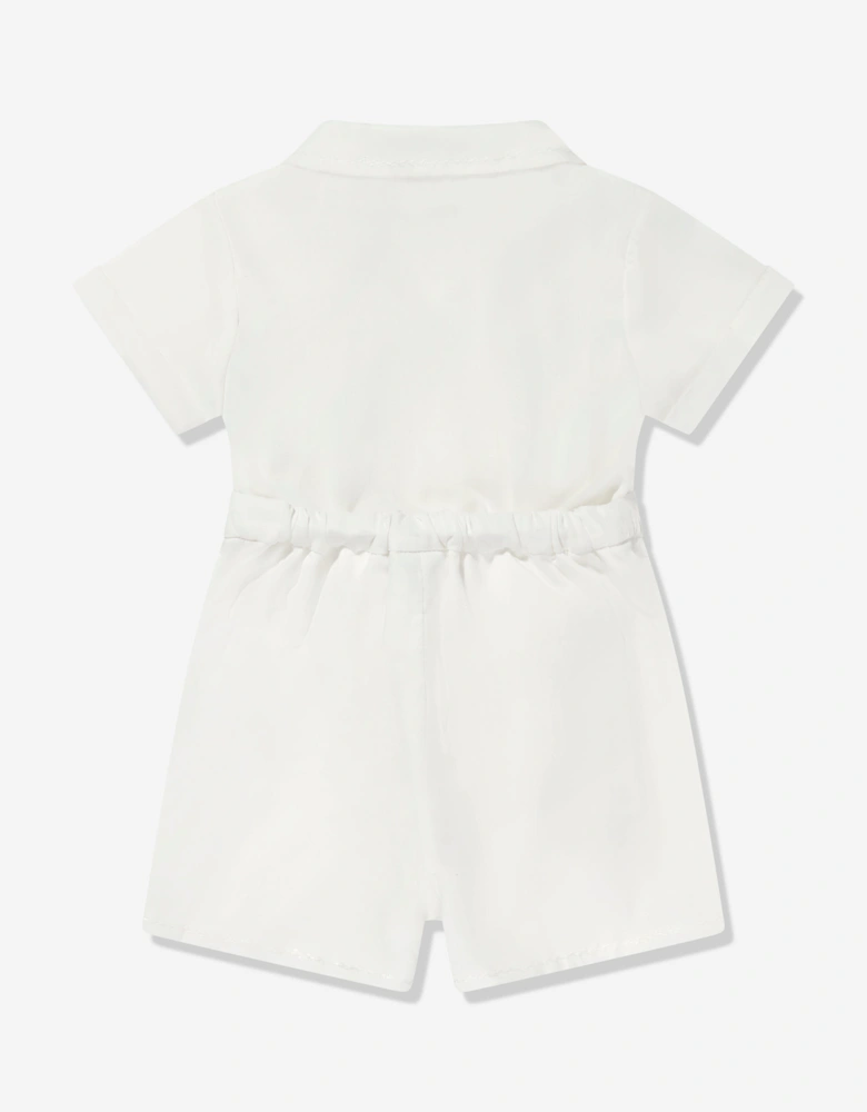 Baby Boys Shorts Set in Ivory