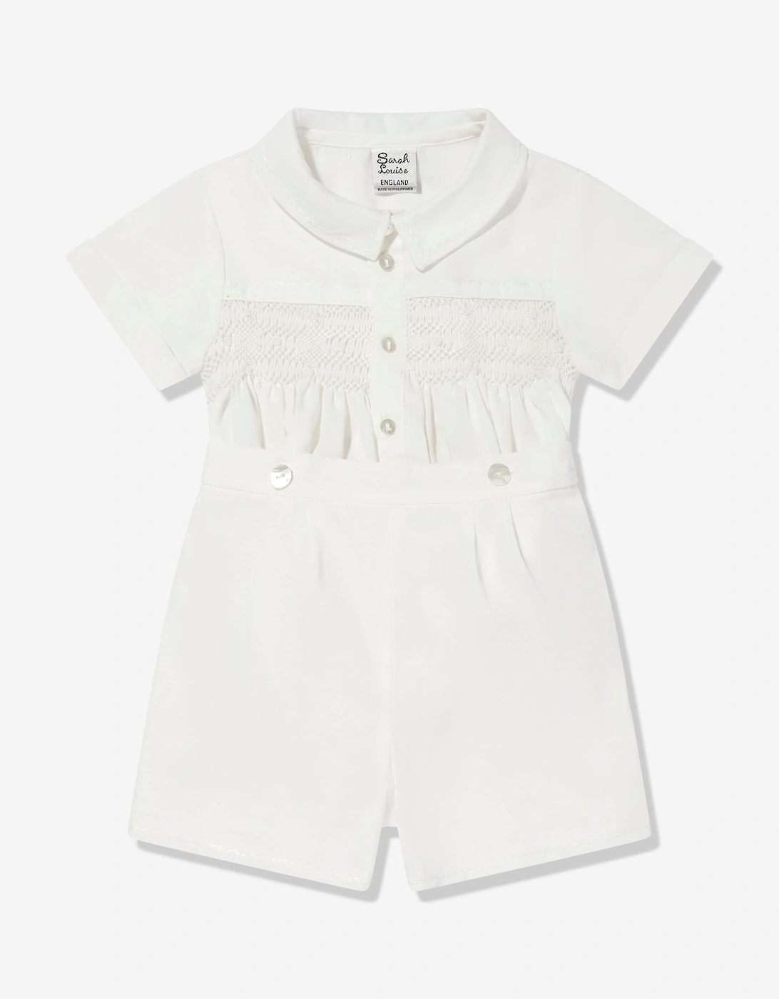 Baby Boys Shorts Set in Ivory, 5 of 4