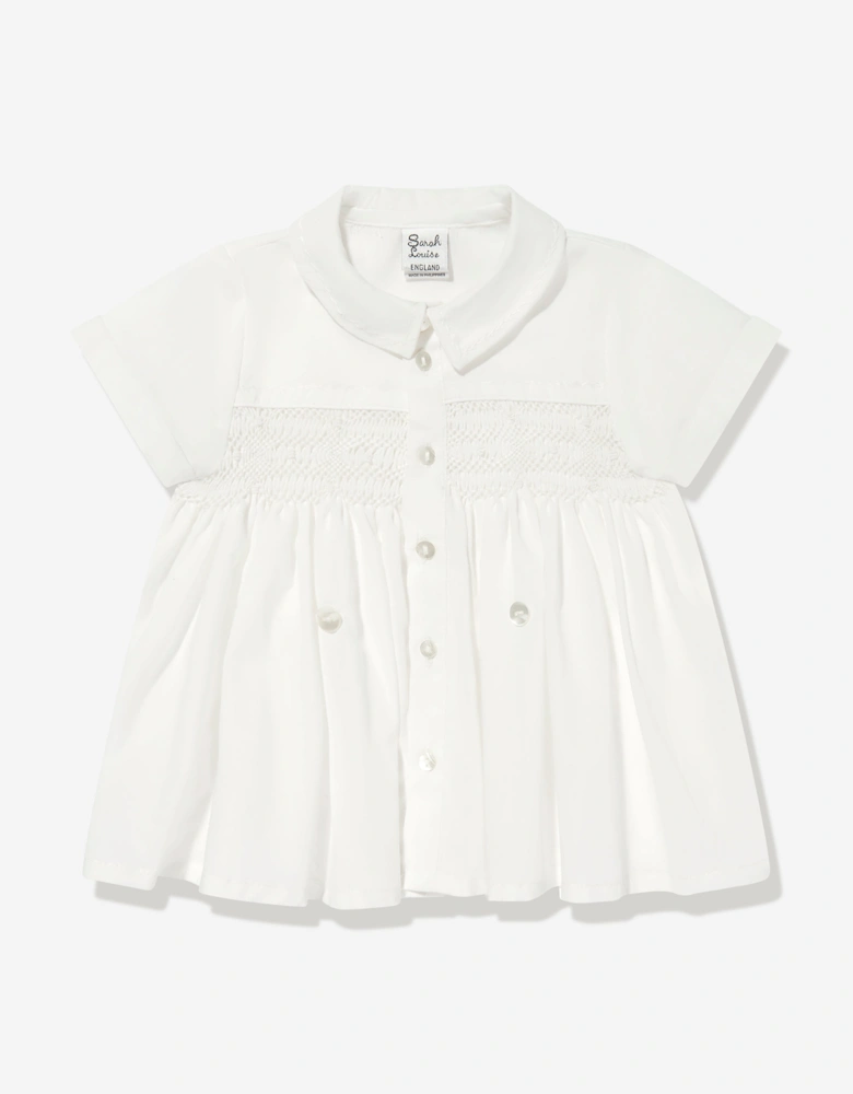 Baby Boys Shorts Set in Ivory