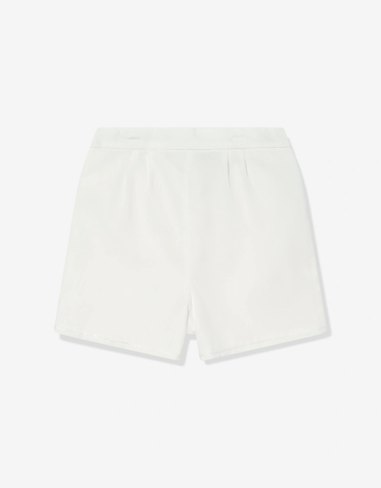 Baby Boys Shorts Set in Ivory