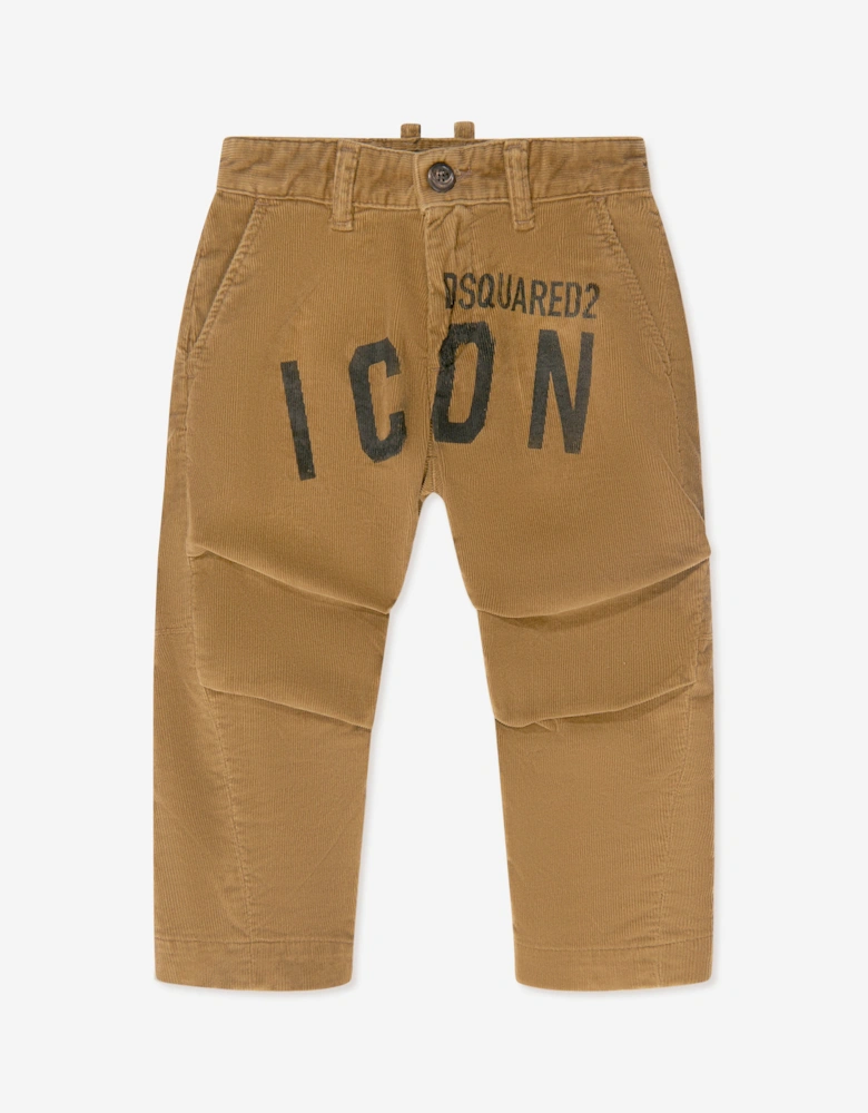 Boys Corduroy Icon Trousers
