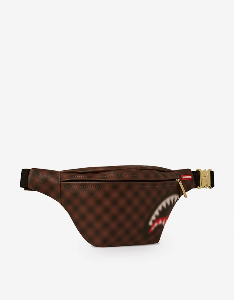 Kids Sharks in Paris Blur Savvy Belt Bag in Brown (38.1 cm)