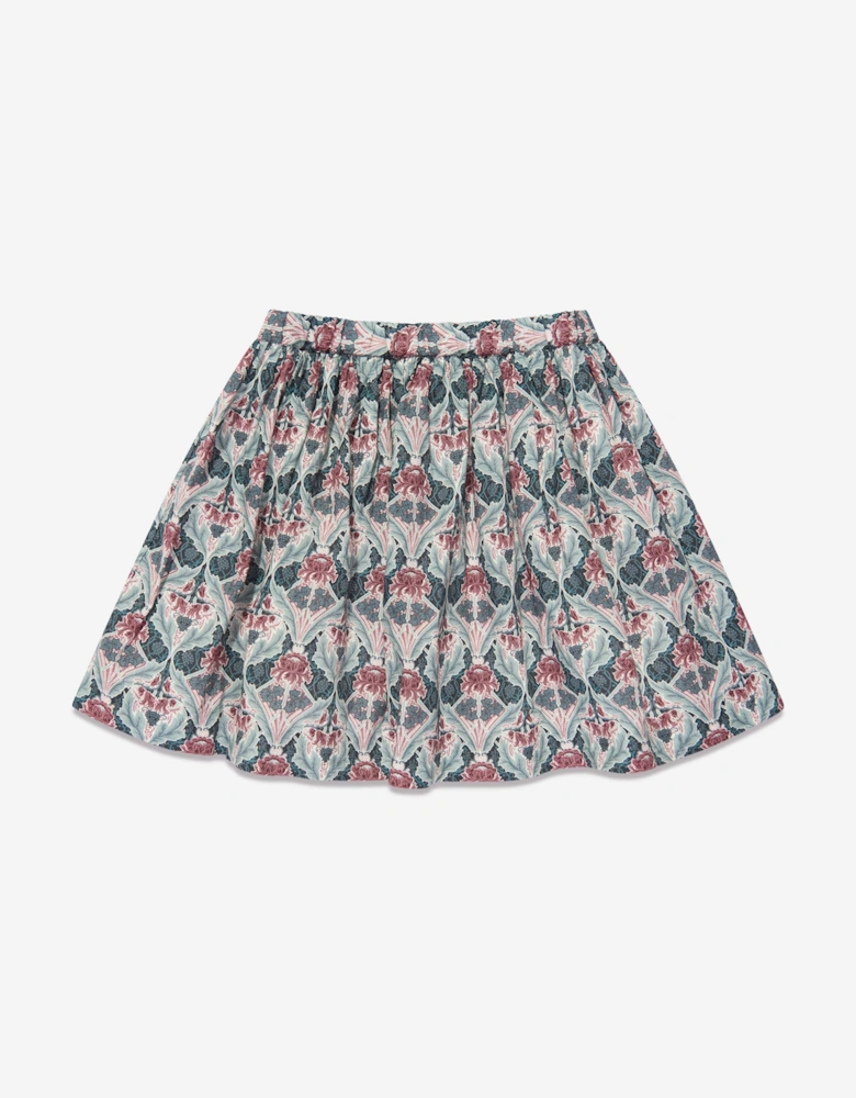 Girls Calipso Cotton Skirt in Multicolour