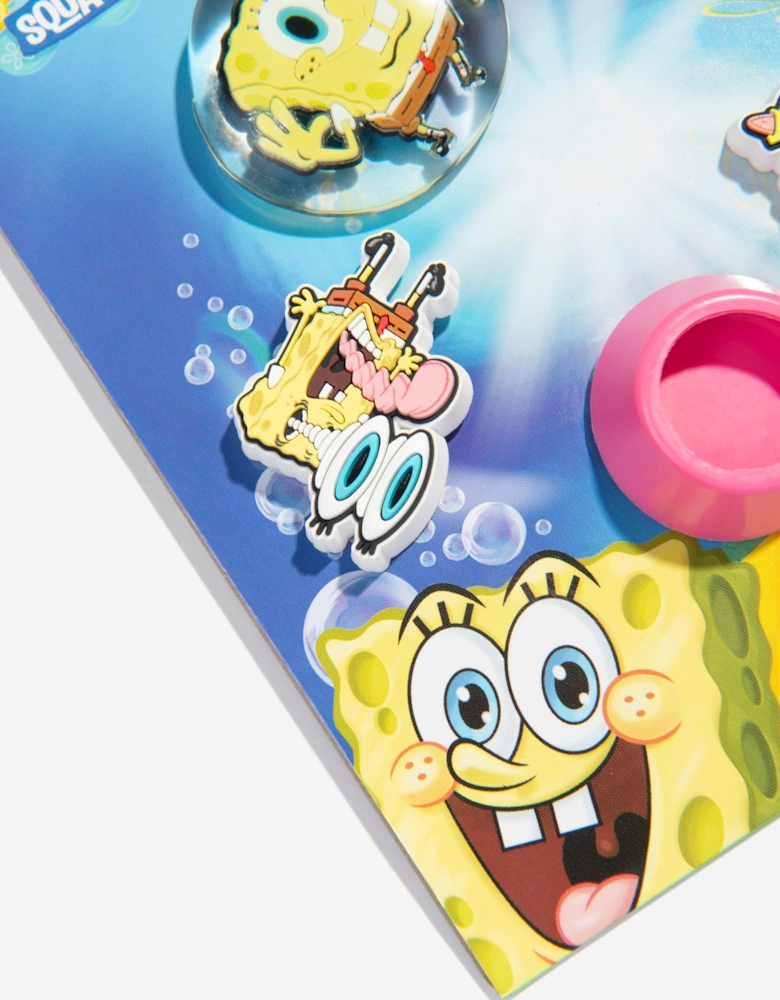 Kids Spongebob Bubble Jibbitz™ Charm 5 Pack in Multicolour