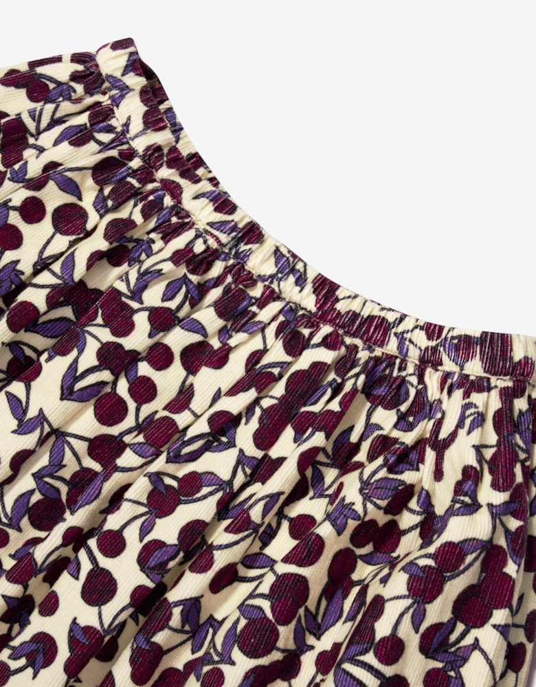 Girls Suzon Cotton Skirt in Multicolour