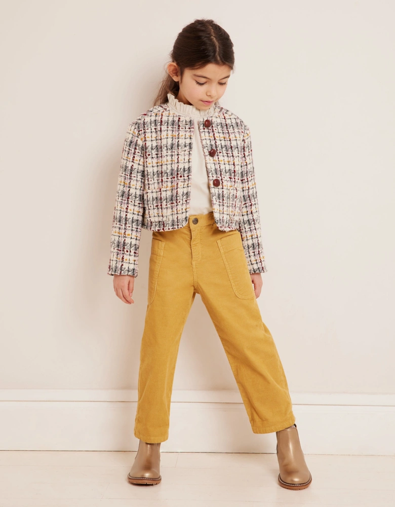 Girls Looping Trousers in Yellow