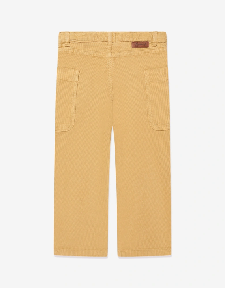Girls Looping Trousers in Yellow