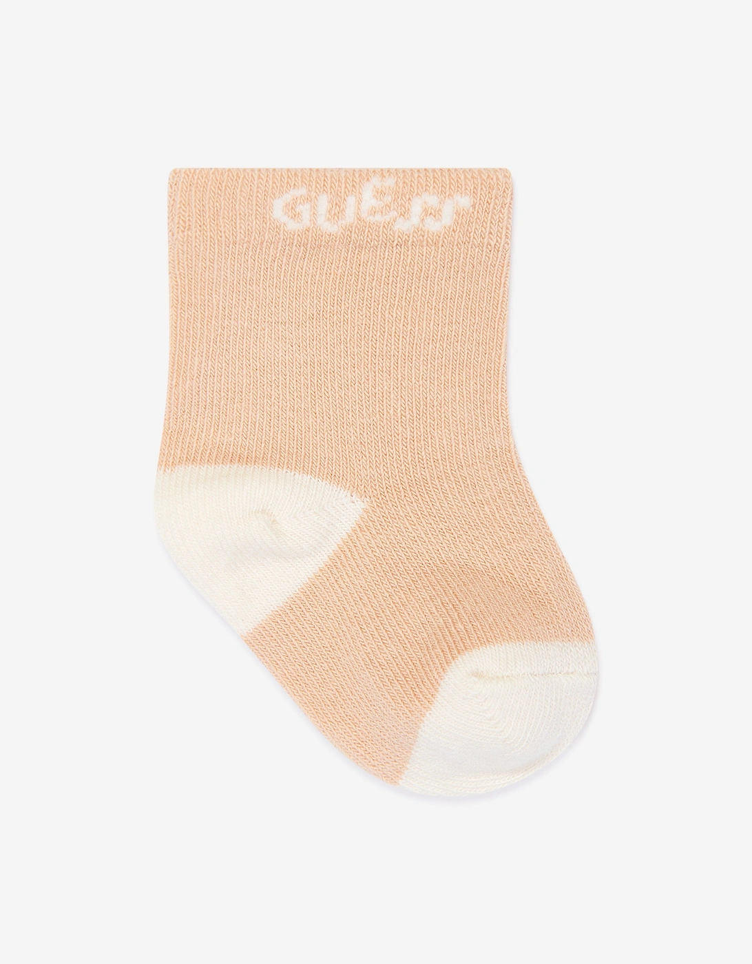 Baby 3 Pairs Of Socks Set in Beige