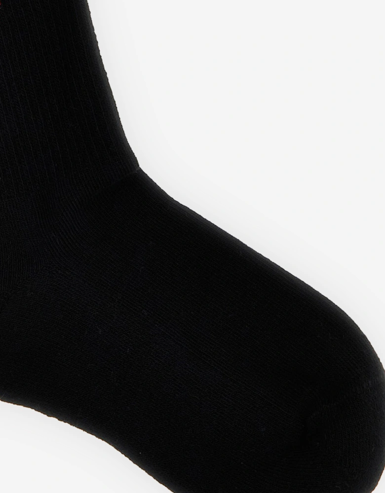 Kids Logo Socks in Black