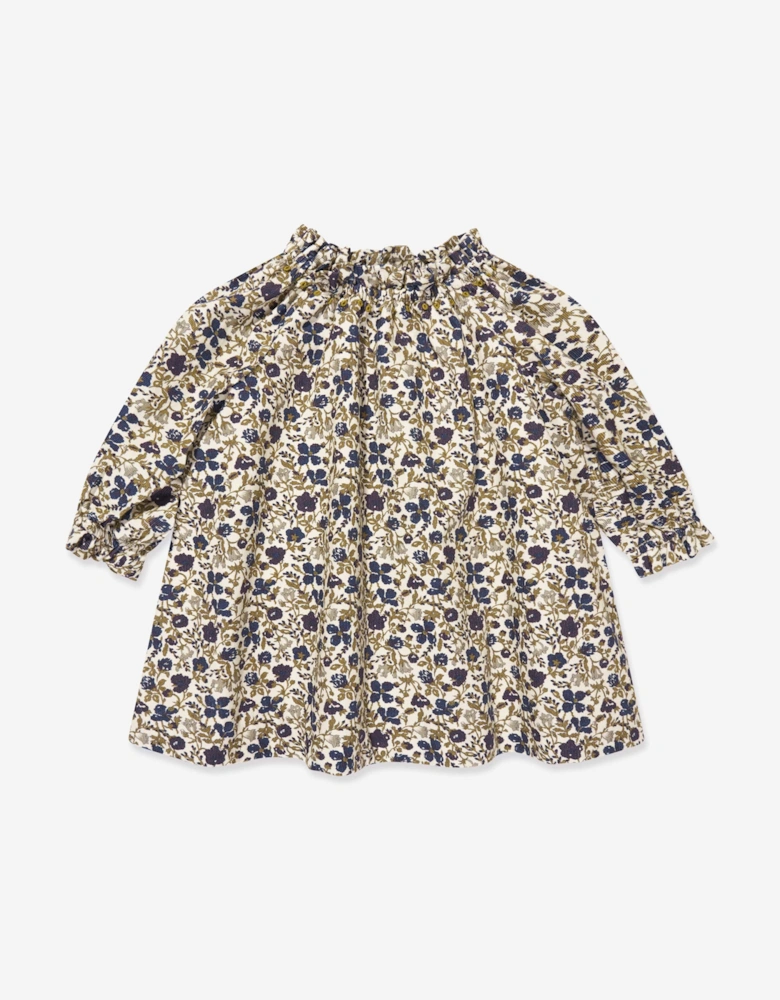 Baby Girls Prunelle Dress in Beige