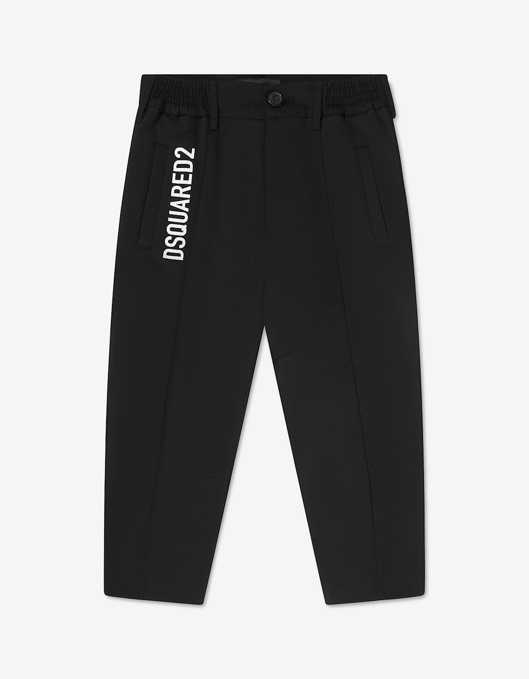 Boys Logo Print Trousers, 5 of 4