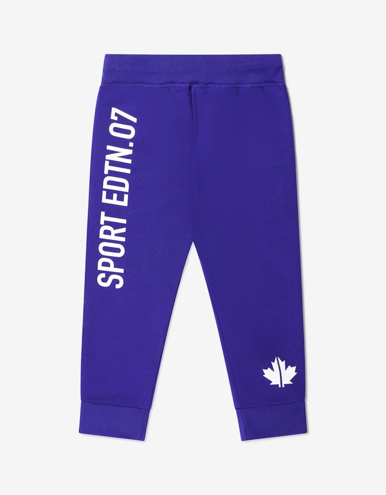 Kids Sports Edition.07 Joggers In Blue