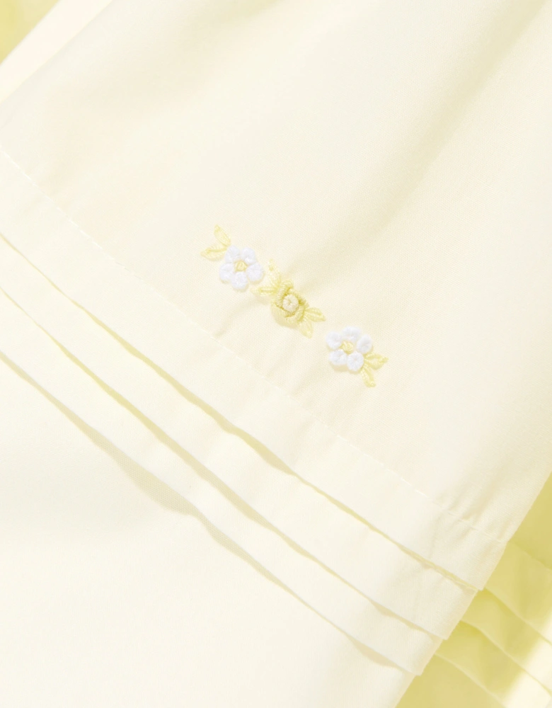 Baby Girls Smocked Dress in Yellow