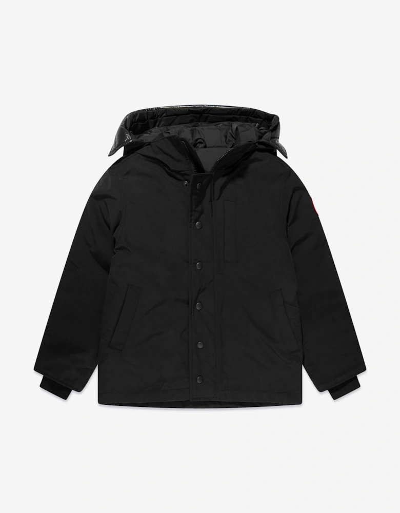 Kids Logan Parka in Black
