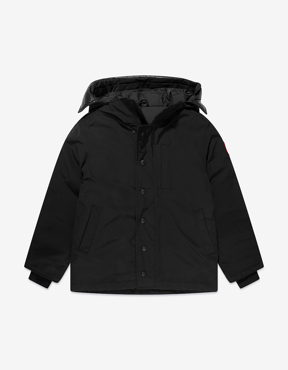 Canada Goose Kids Logan Parka in Black - Size: M 10 - 12 yrs