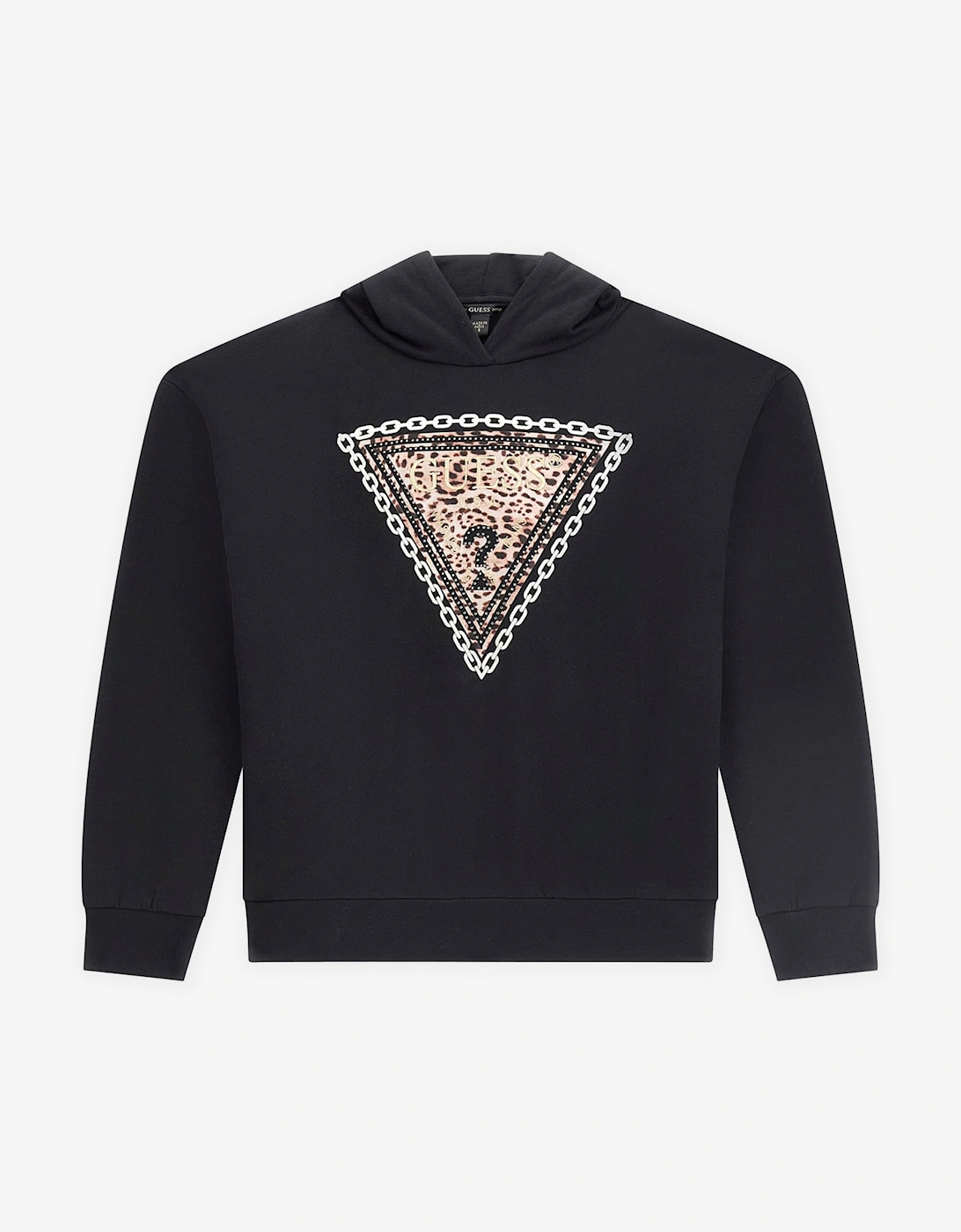 Girls Logo Hoodie in Black, 5 of 4