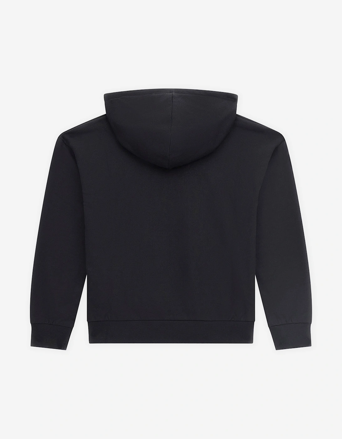 Girls Logo Hoodie in Black