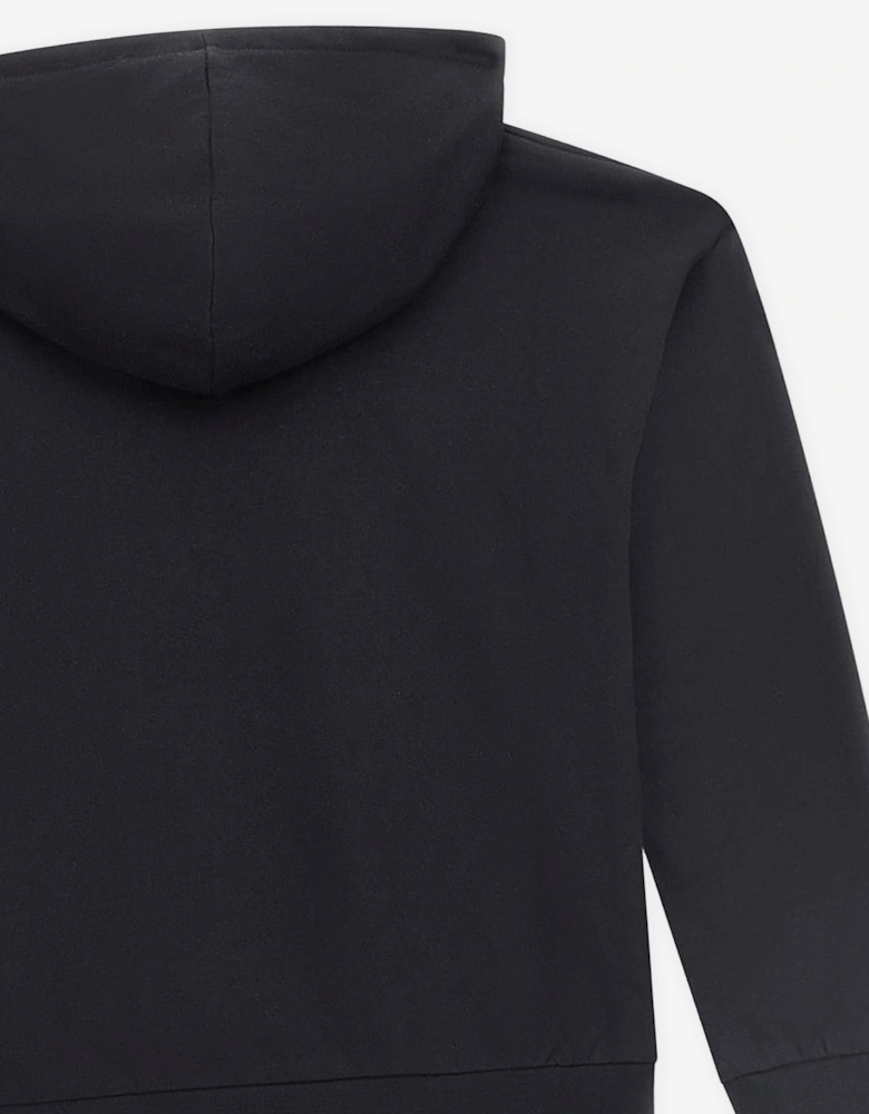 Girls Logo Hoodie in Black