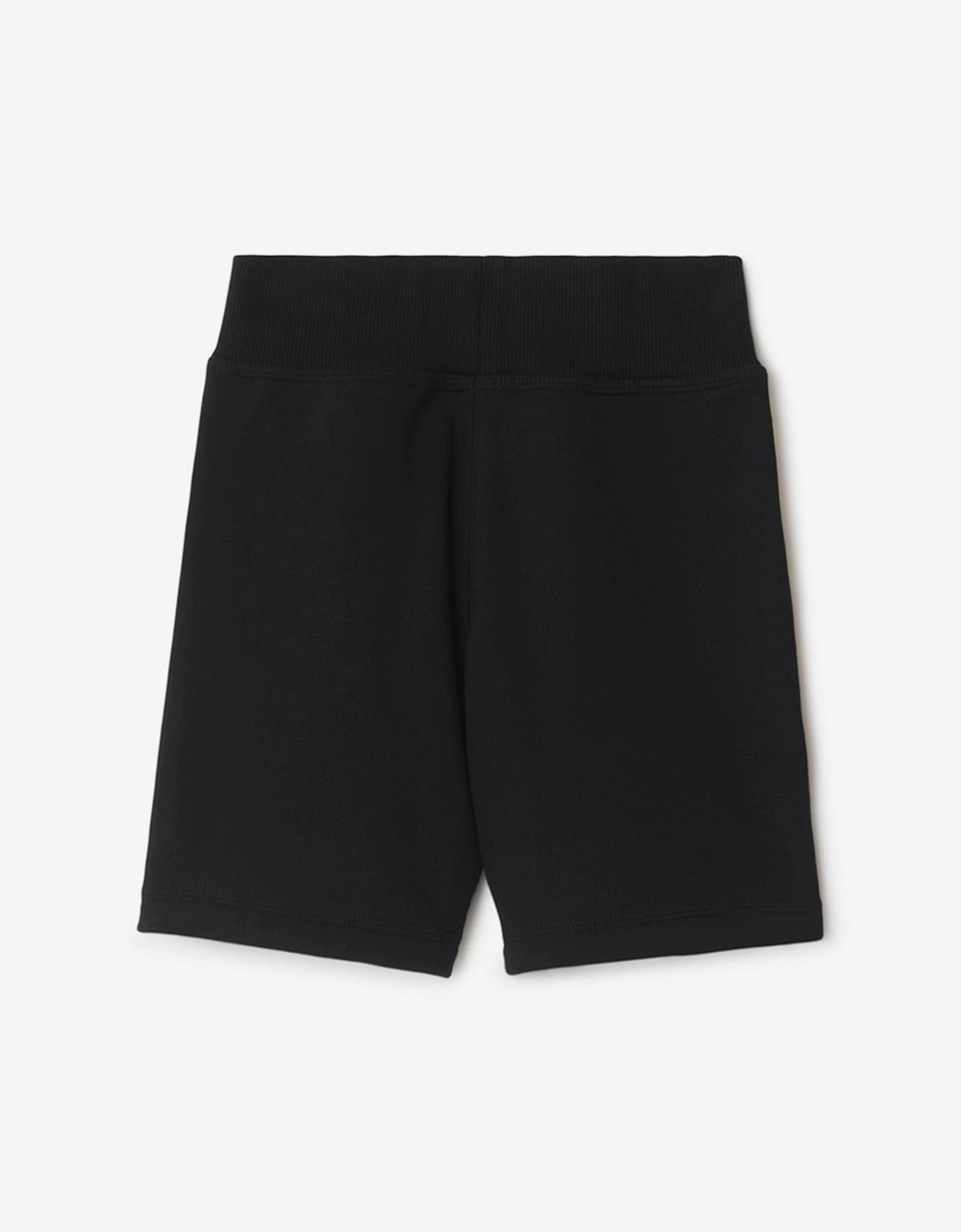 Boys Benny Check Tape Shorts in Black