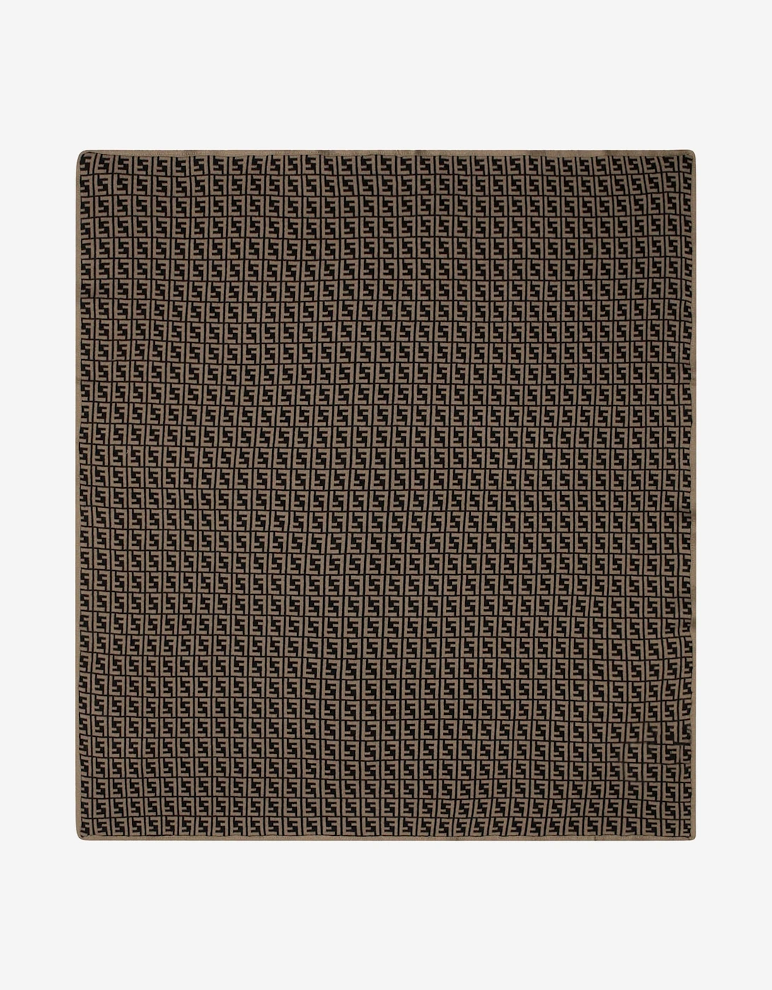 Baby Cotton and Cashmere Blanket in Brown (85cm)