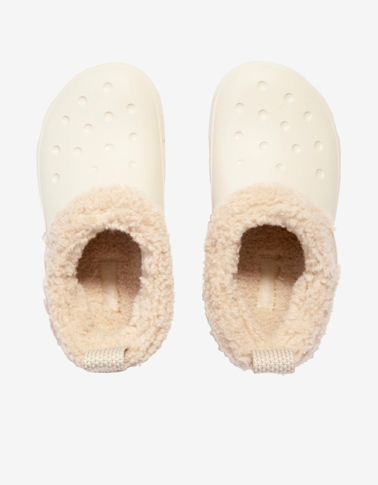 Kids Classic Lined Shorty Clog in Ivory