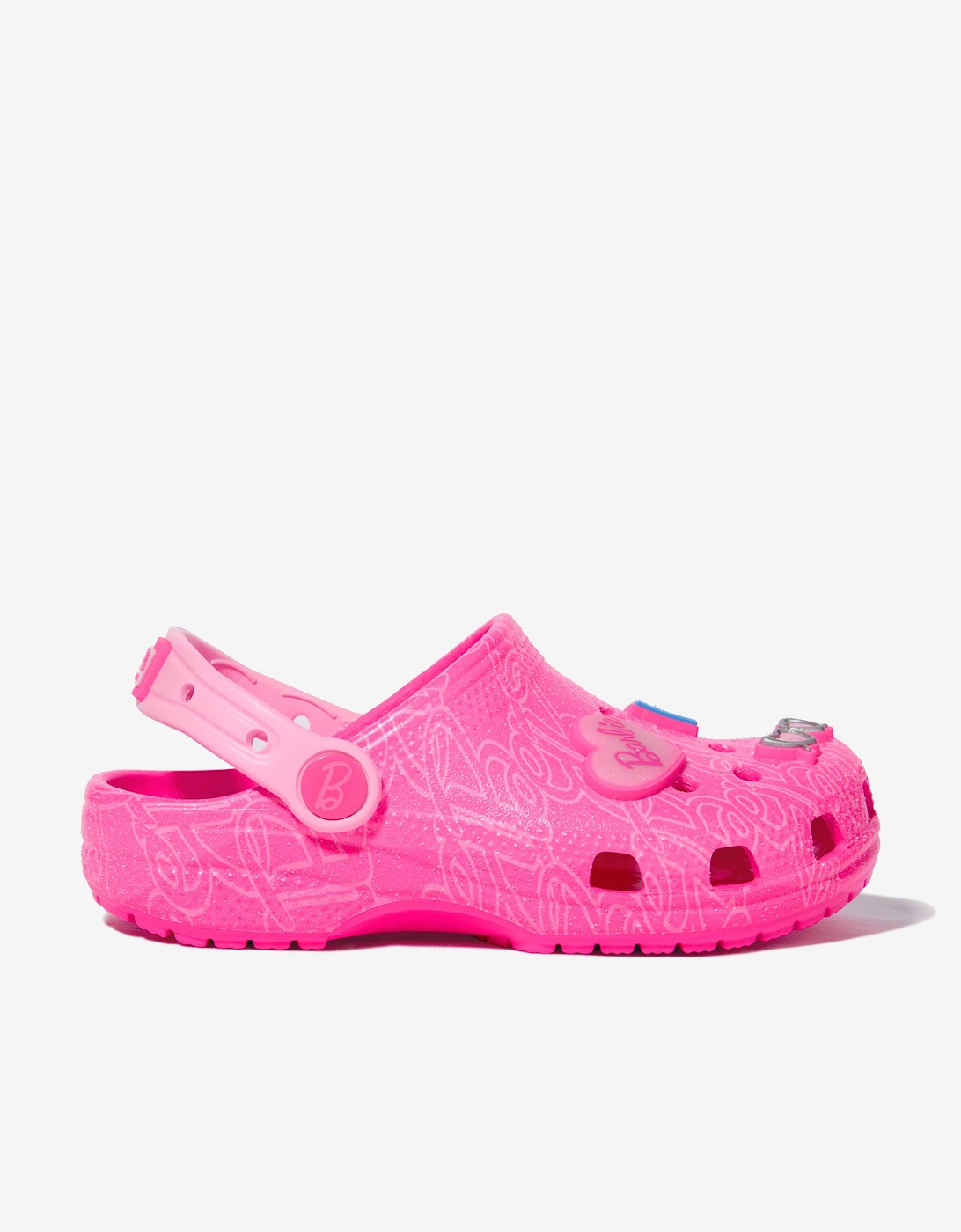 Girl's Crocs Girls Mattel Barbie Clog in Pink - Size: EU 30 - 31 uk 13 us 13