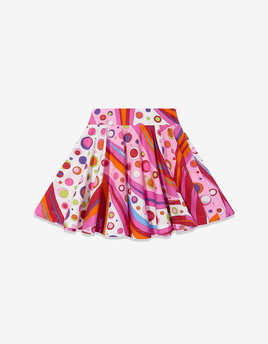 Girls Fontane Print Skirt in Red, 5 of 4
