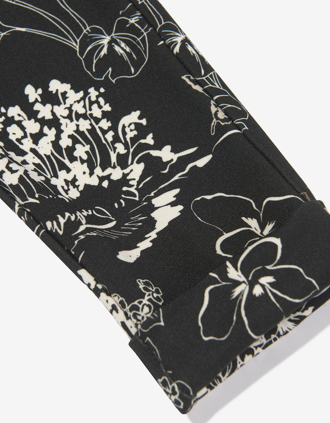 Girls Punto Milan Leggings in Black