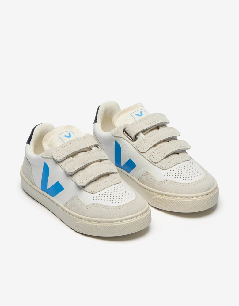 Kids O.T Leather Small V-90 Trainers in White