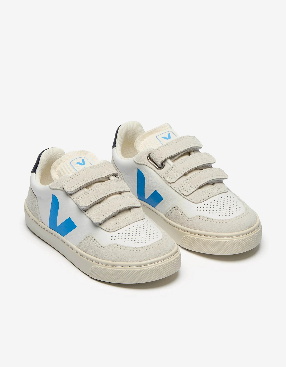 Kids O.T Leather Small V-90 Trainers in White