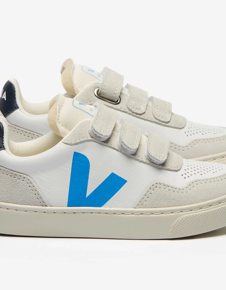 Kids O.T Leather Small V-90 Trainers in White