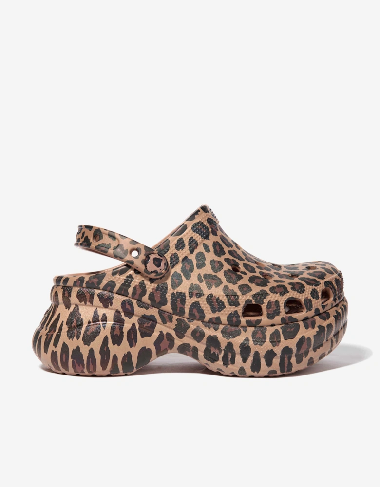 Girls Bae Animal Clog in Brown