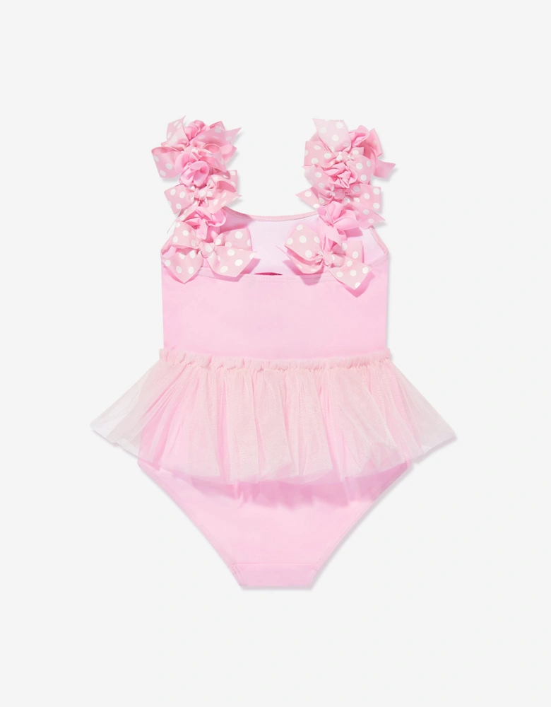 Girls Tutu Swimsuit in Pink