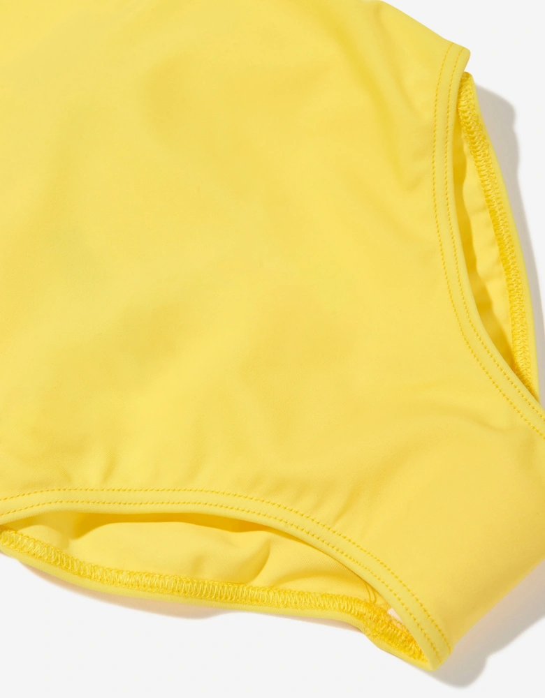 Girls Boho Swimsuit in Yellow