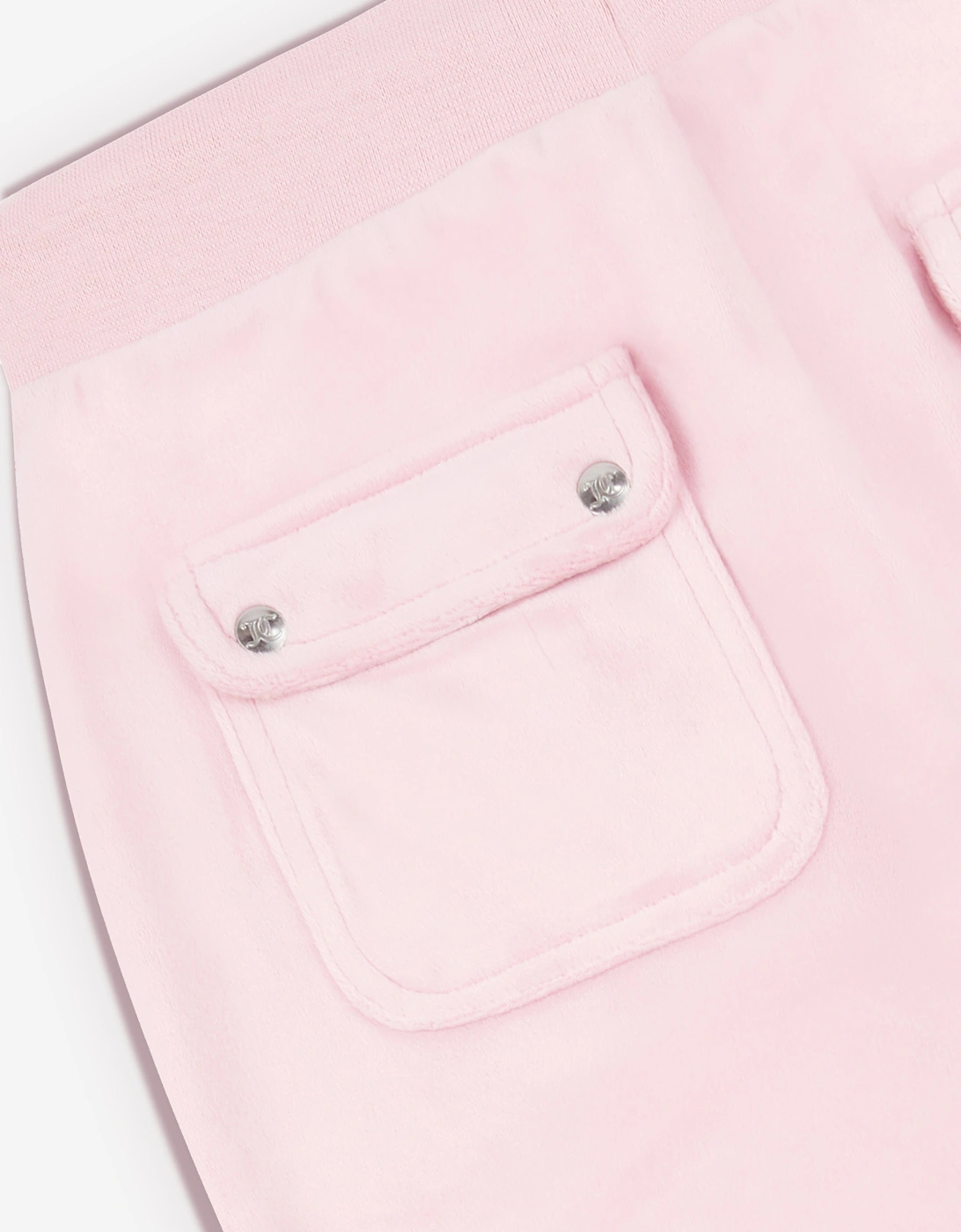 Girls Diamante Logo Wide Leg Joggers in Pink