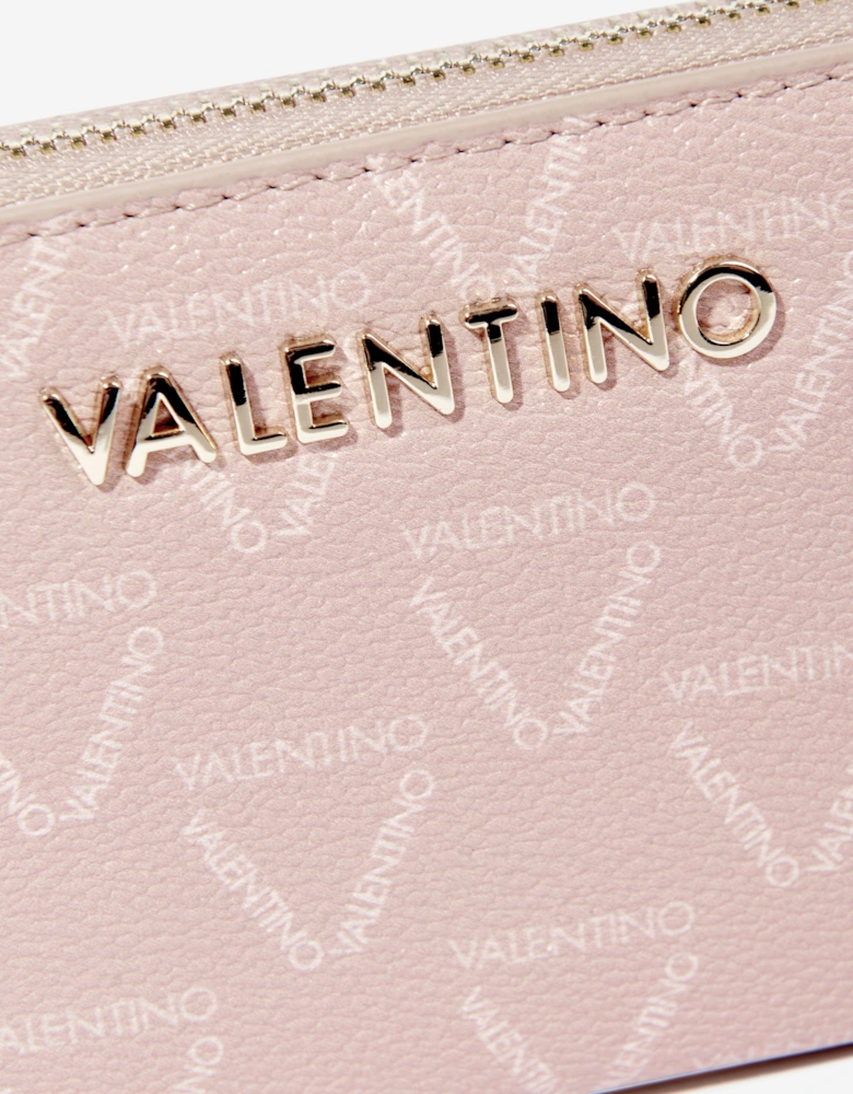 Lady Re Zip Around Wallet in Pink (13cm)