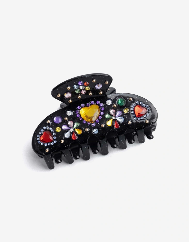 Girls Casual Friday Super Clip in Black