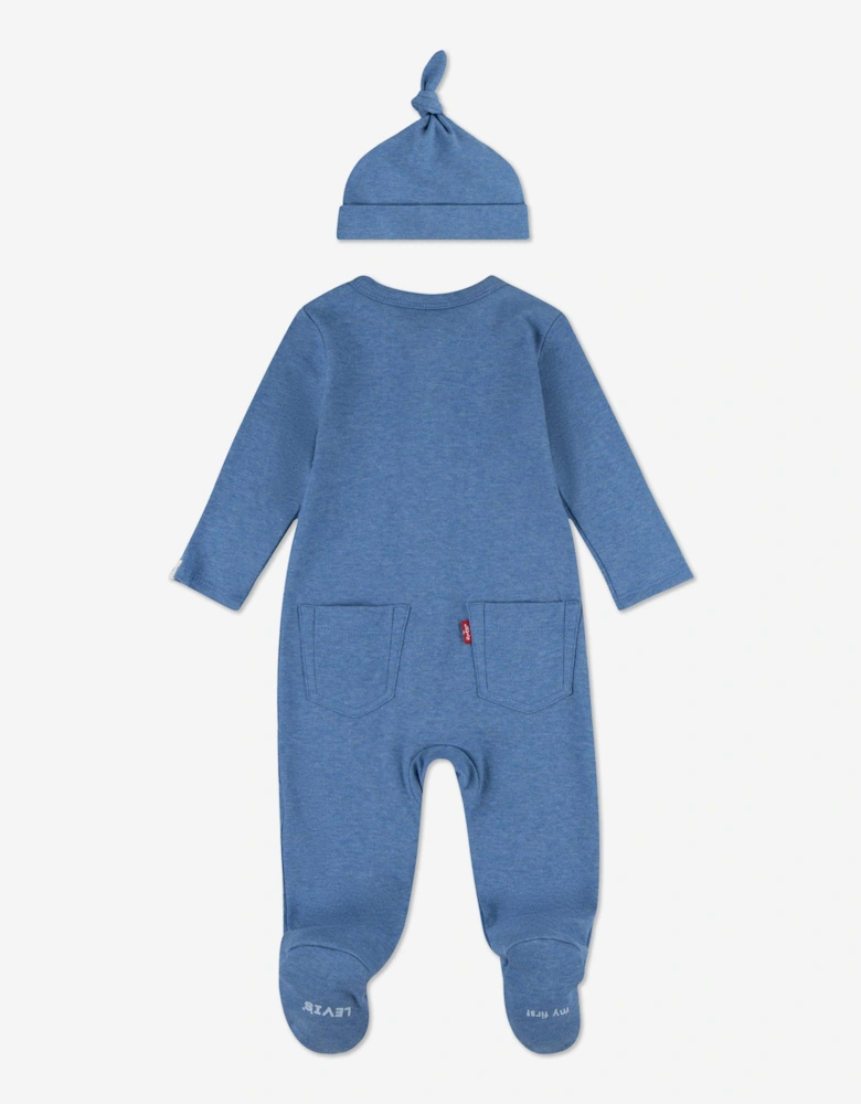 Baby Boys Babygrow Set in Blue