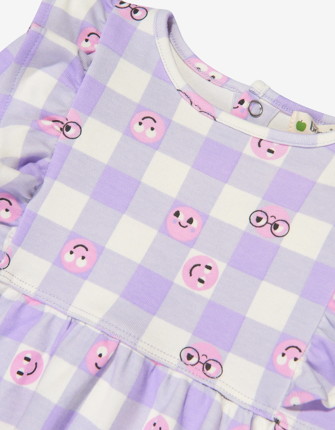Girls Tiddlywink Dress in Purple