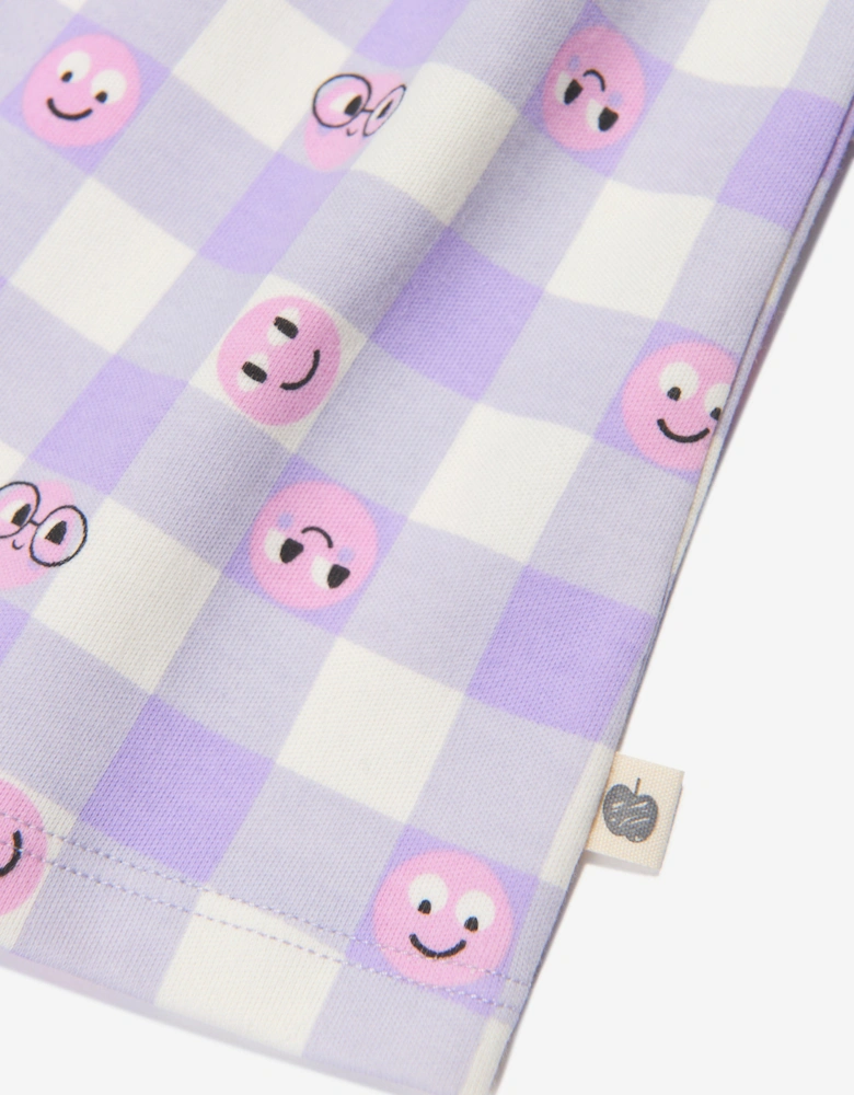 Girls Tiddlywink Dress in Purple