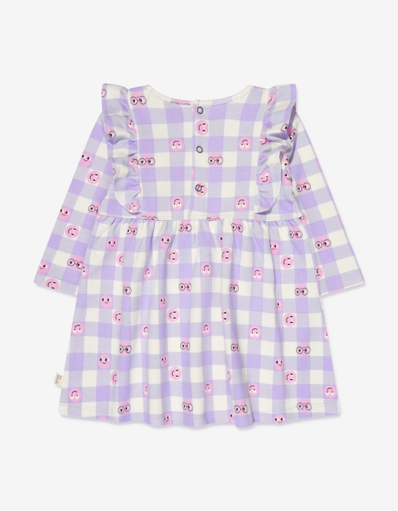 Girls Tiddlywink Dress in Purple