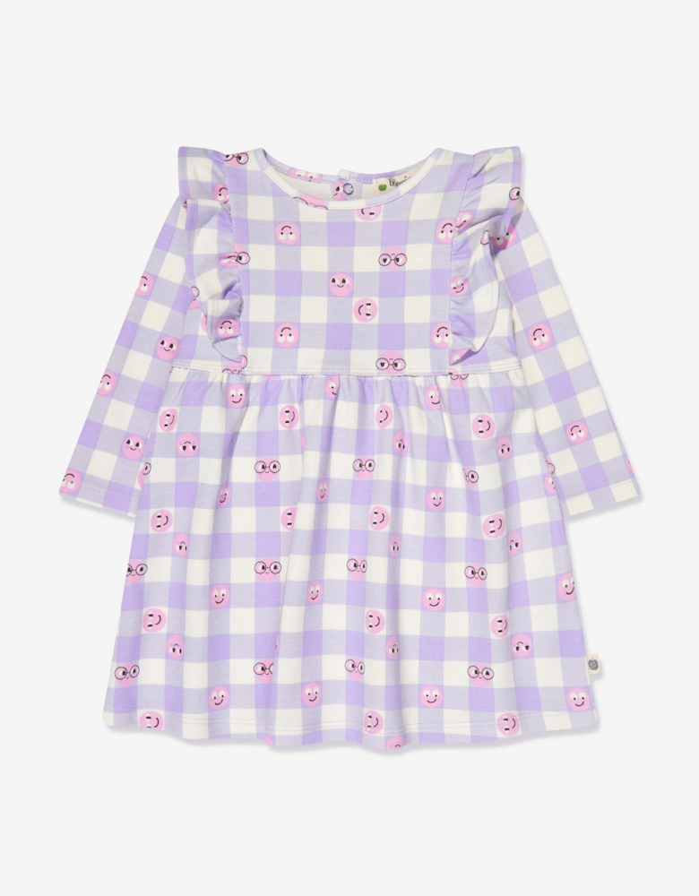 Girls Tiddlywink Dress in Purple
